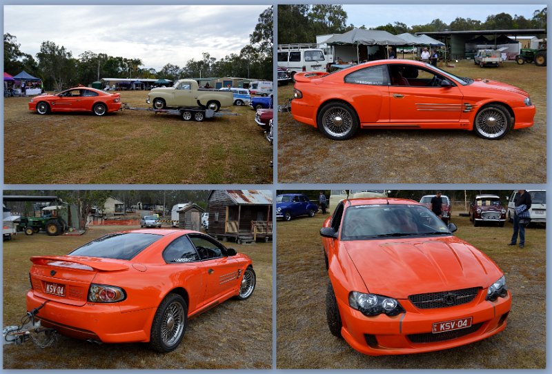 14Ppama3.jpg - A car enthusiasts pride and joy; he calls it the KSV and it's a mixture of Ford, Holden and Nissan. With it he tows a beautifully restored FX Holden Ute.